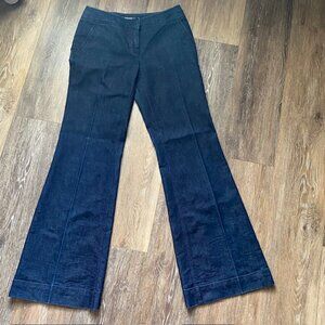 Kenneth Cole Reaction Denim Dress pants Women's Size 2 Wide leg mid rise
